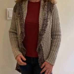 CABI Shawl collared cardigan sweater